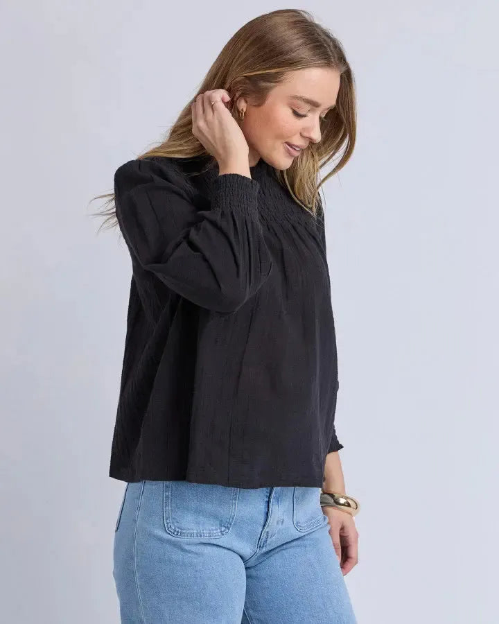 Foxwood Whitney Top | Black