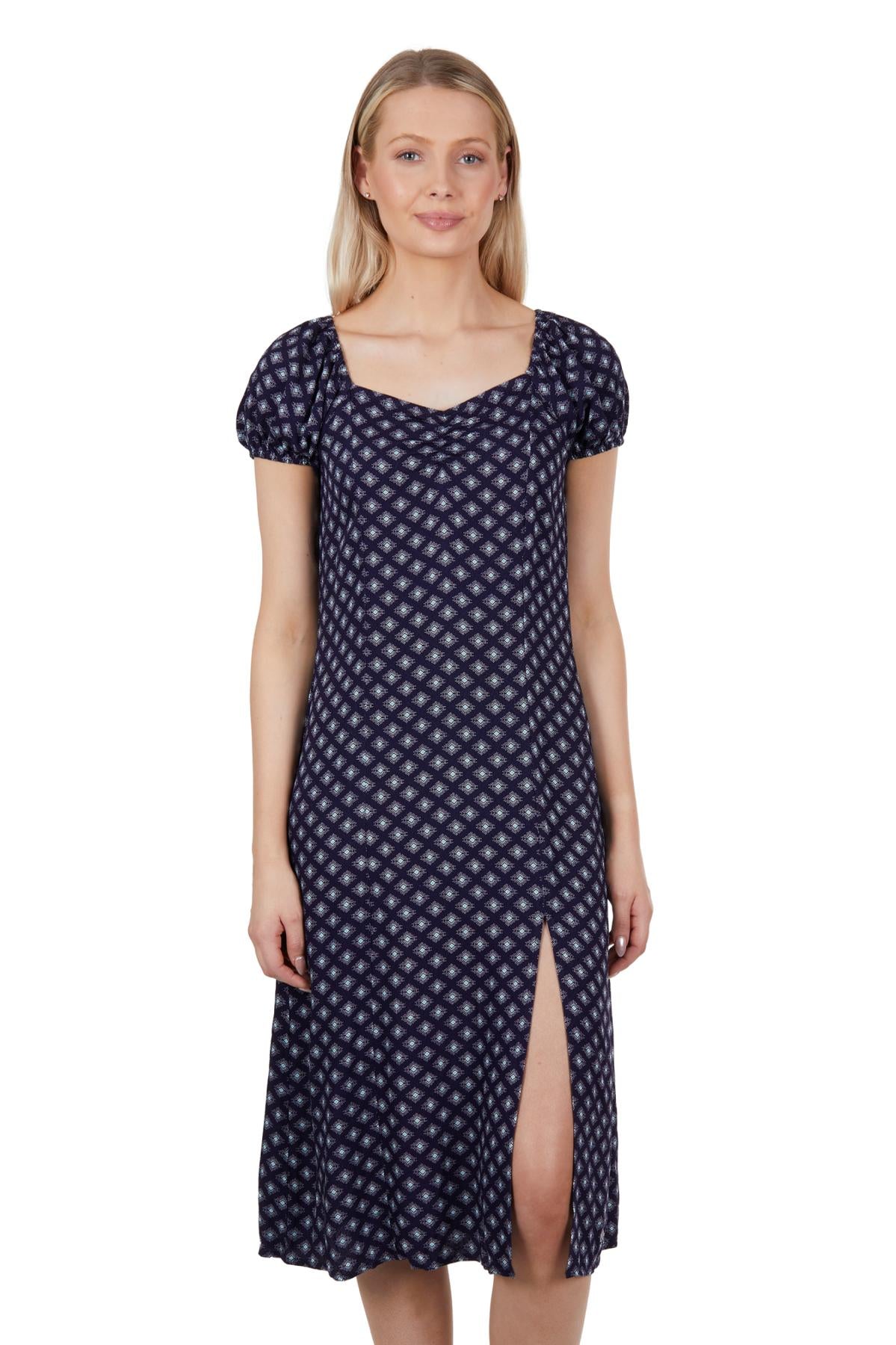 WRANGLER WOMENS BETH DRESS NAVY