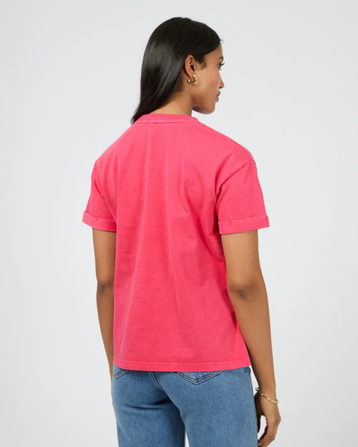 All About Eve Washed Tee Berry