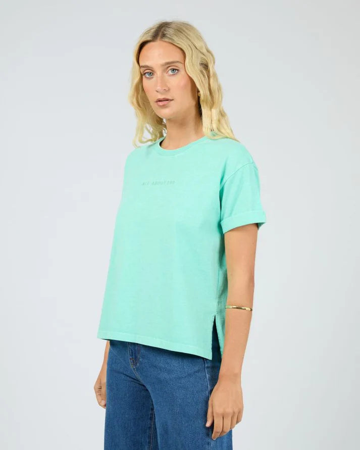 All About Eve Washed Tee Mint Green