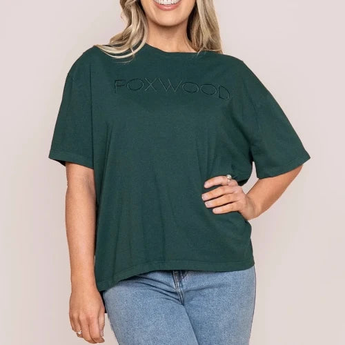 Foxwood Simplified Tee | Forest Green