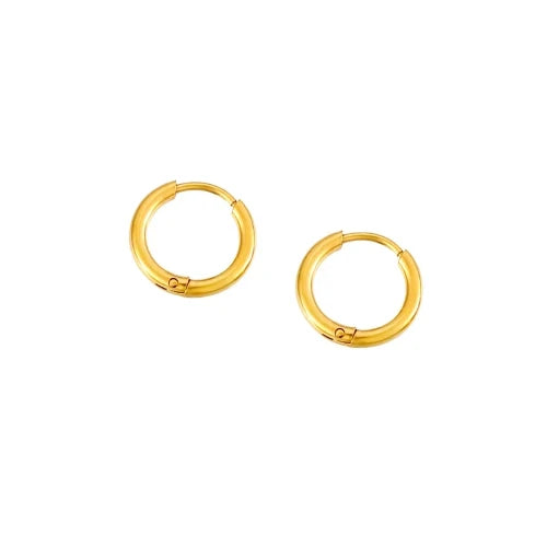 Atolea Tiny Huggie Hoops | Gold