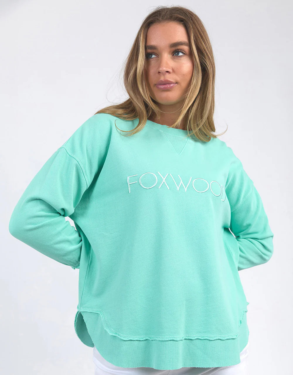 FOXWOOD SIMPLIFIED CREW NEON MINT