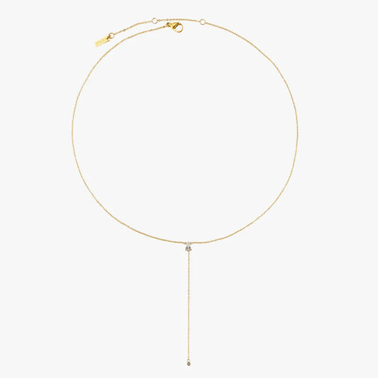 Atolea Lariat Necklace | Gold
