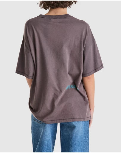 WRANGLER FLORAL FADE BOXY SLOUCH TEE