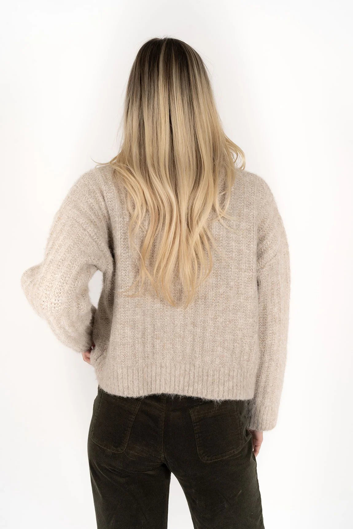 HUMIDITY FUSE CARDI OATMEAL
