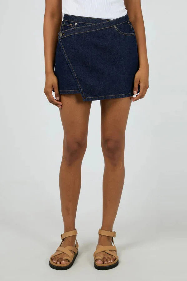 All About Eve Lenni Mini Skort Indigo