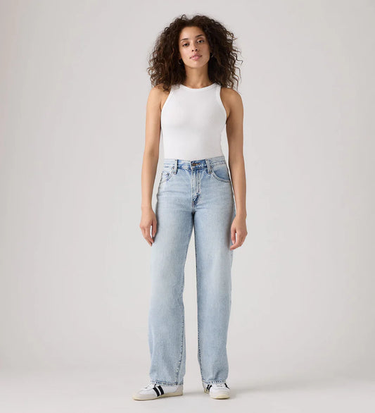 LEVIS BAGGY DAD FAN FLARE