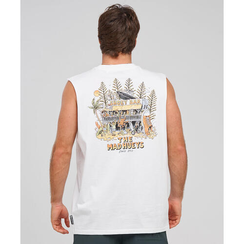 The Mad Hueys Shoey Bar Muscle | White