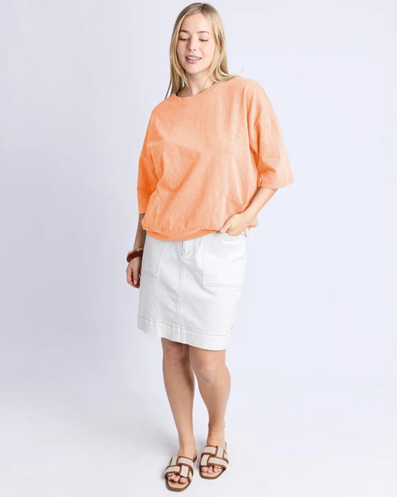Elm Mazie Sweat | Peach