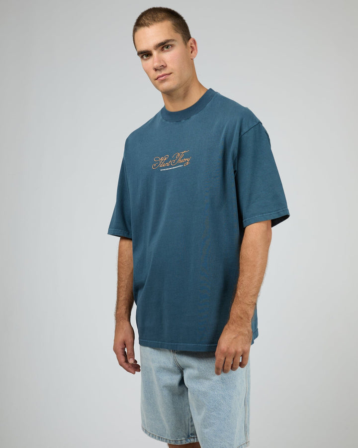 Silent Theory Ministry Tee Blue