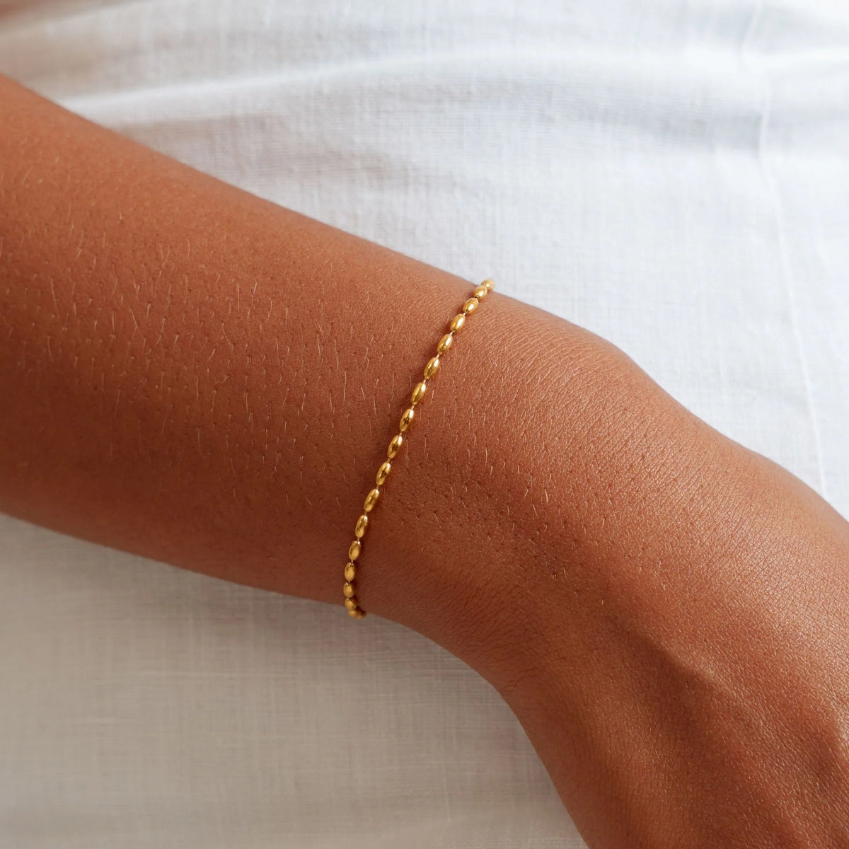 Atolea Pebble Bracelet | Gold