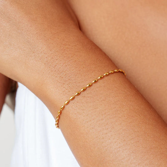 Atolea Pebble Bracelet | Gold