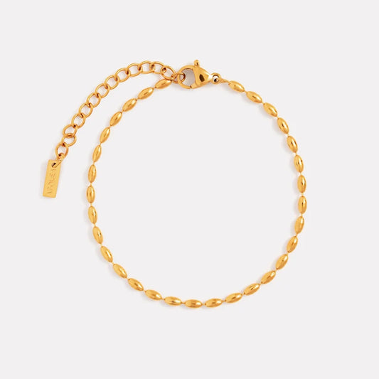 Atolea Pebble Bracelet | Gold
