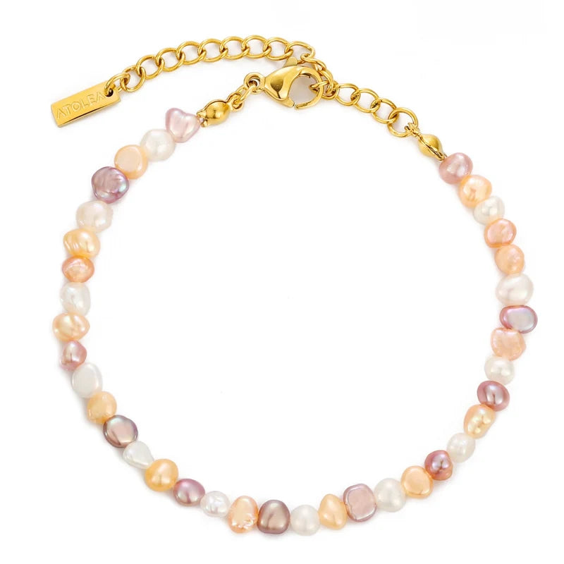 Atolea Perla Rosa Bracelet | Gold