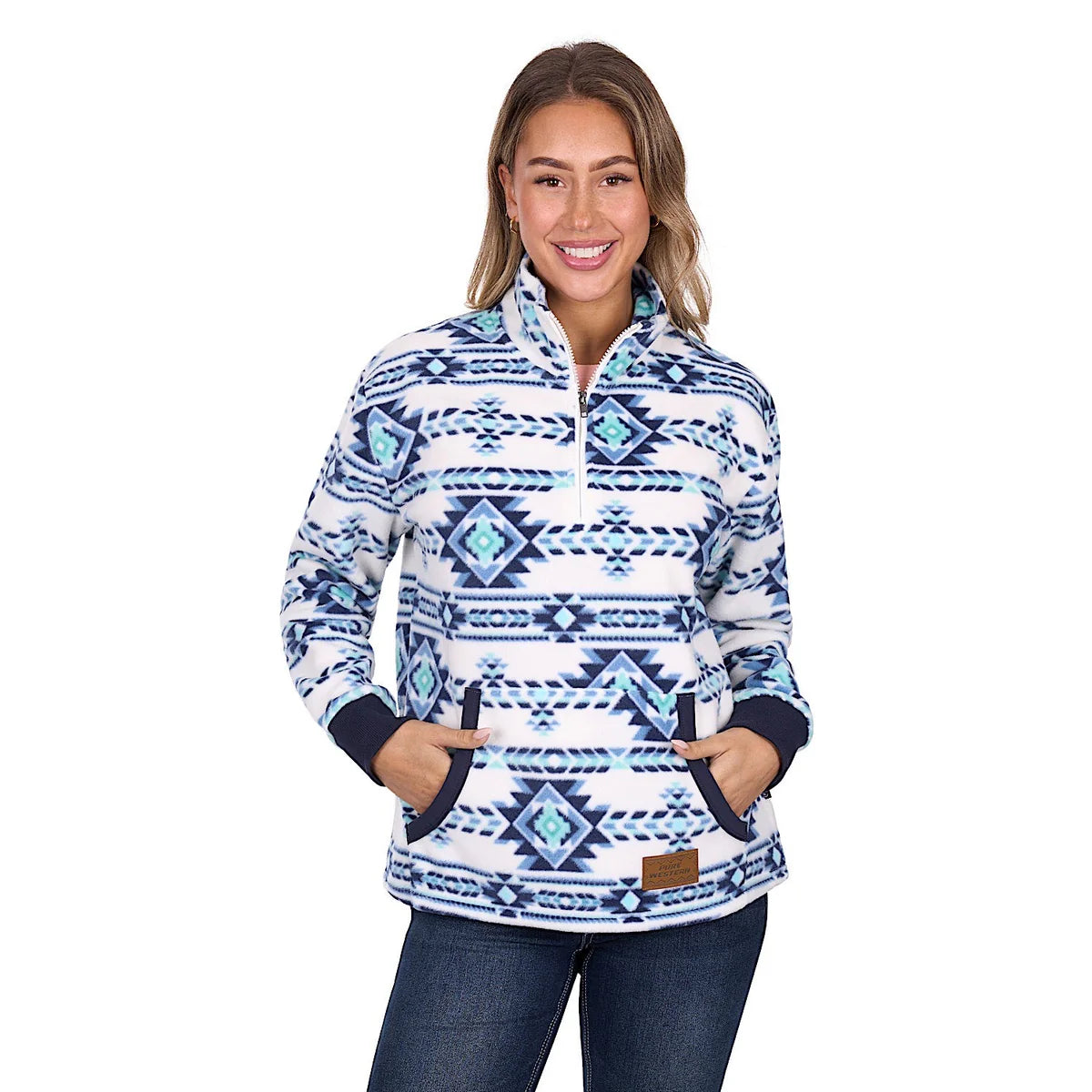 Pure Western Briana 1/4 Zip Pullover | Multi
