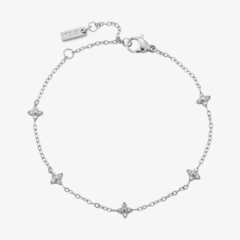 Atolea Quatrefoil Bracelet | Silver