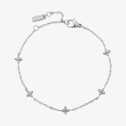 Atolea Quatrefoil Bracelet | Silver
