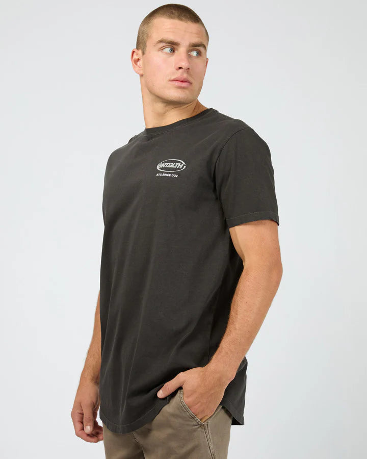 St Goliath Short Circuit Tee Washed Black
