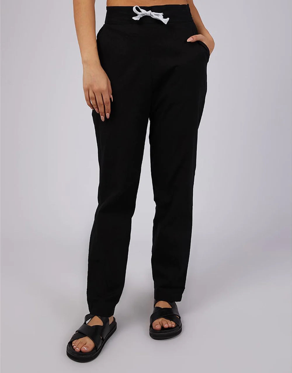 SILENT THEORY TROPICAL PANT BLACK