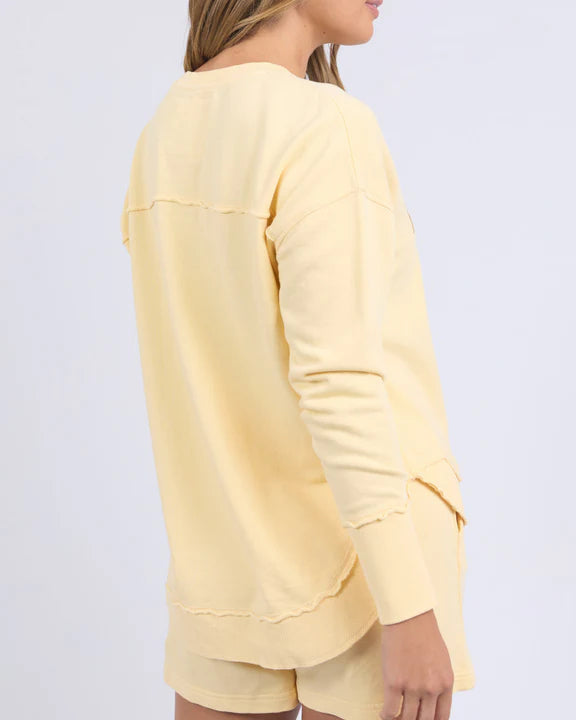 FOXWOOD SIMPLIFIED CREW LEMON