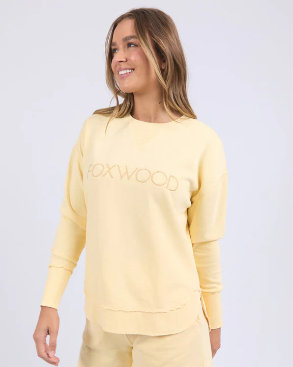FOXWOOD SIMPLIFIED CREW LEMON