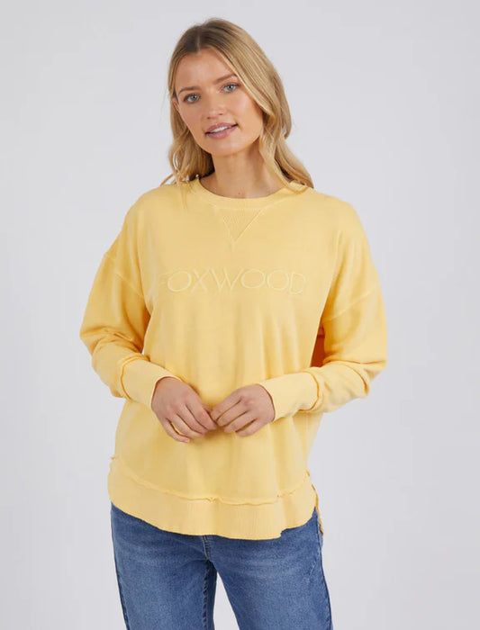 Foxwood Simplified Crew | Yellow