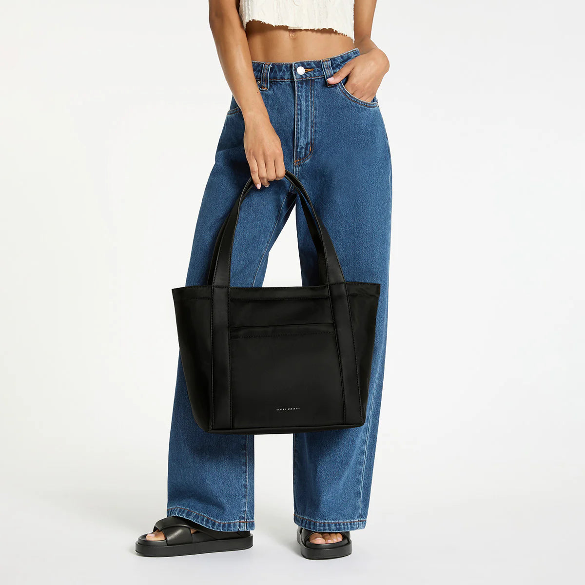 Status Anxiety Mikah Recycled Bag | Black