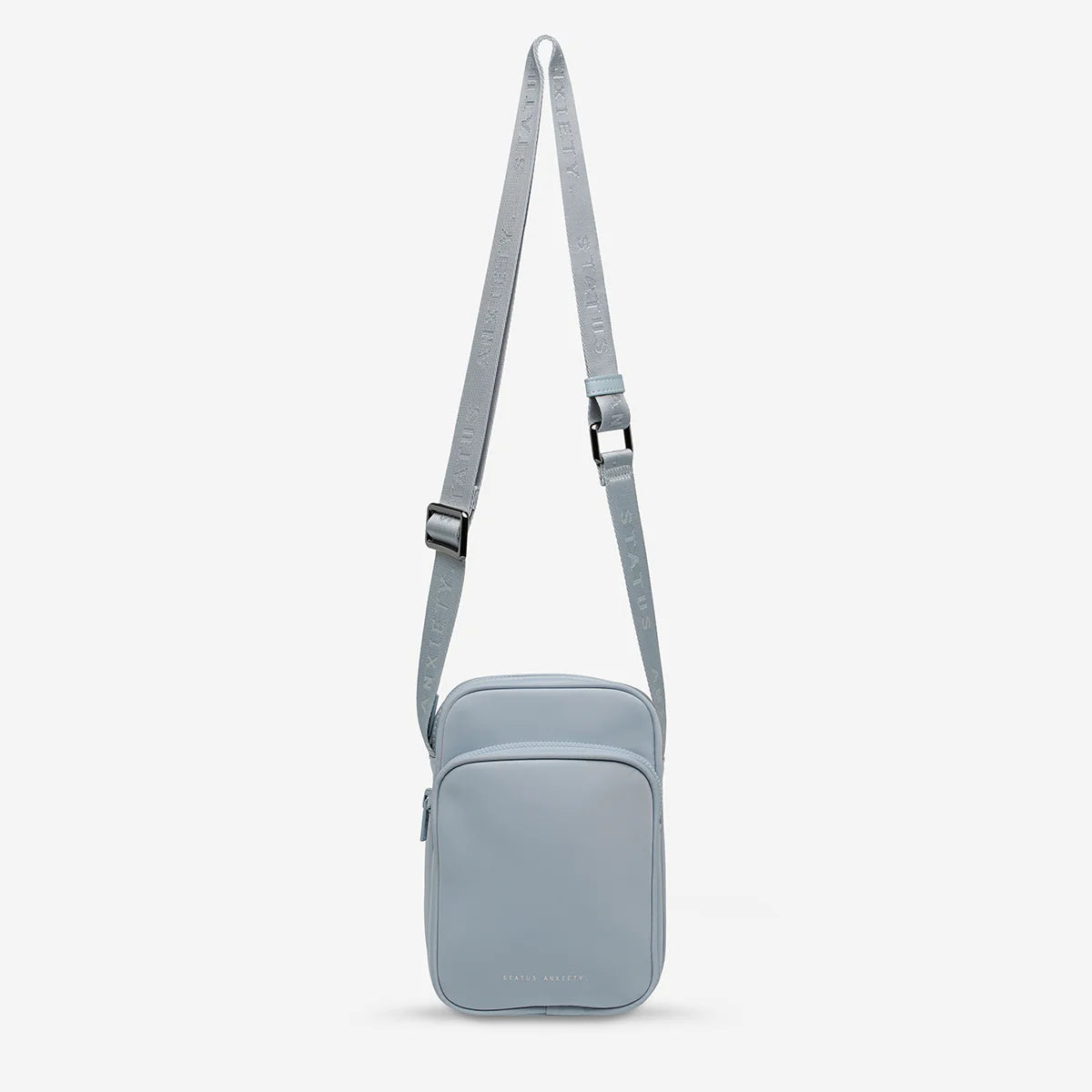 STATUS ANXIETY WINNIE RECYCLED BAG SOFT BLUE