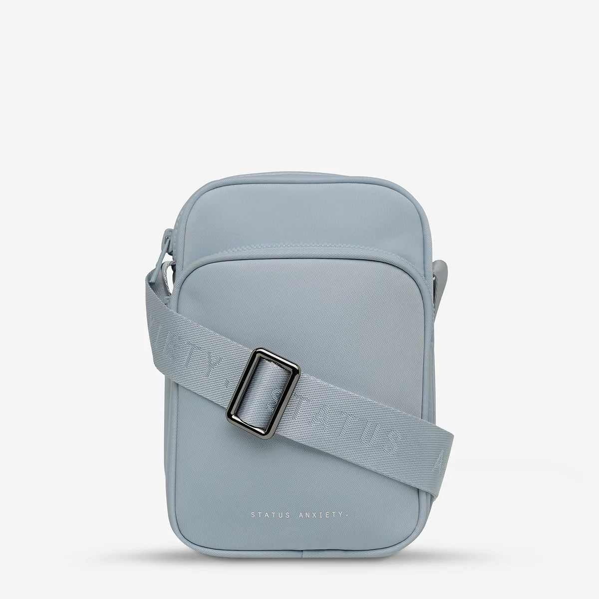 STATUS ANXIETY WINNIE RECYCLED BAG SOFT BLUE