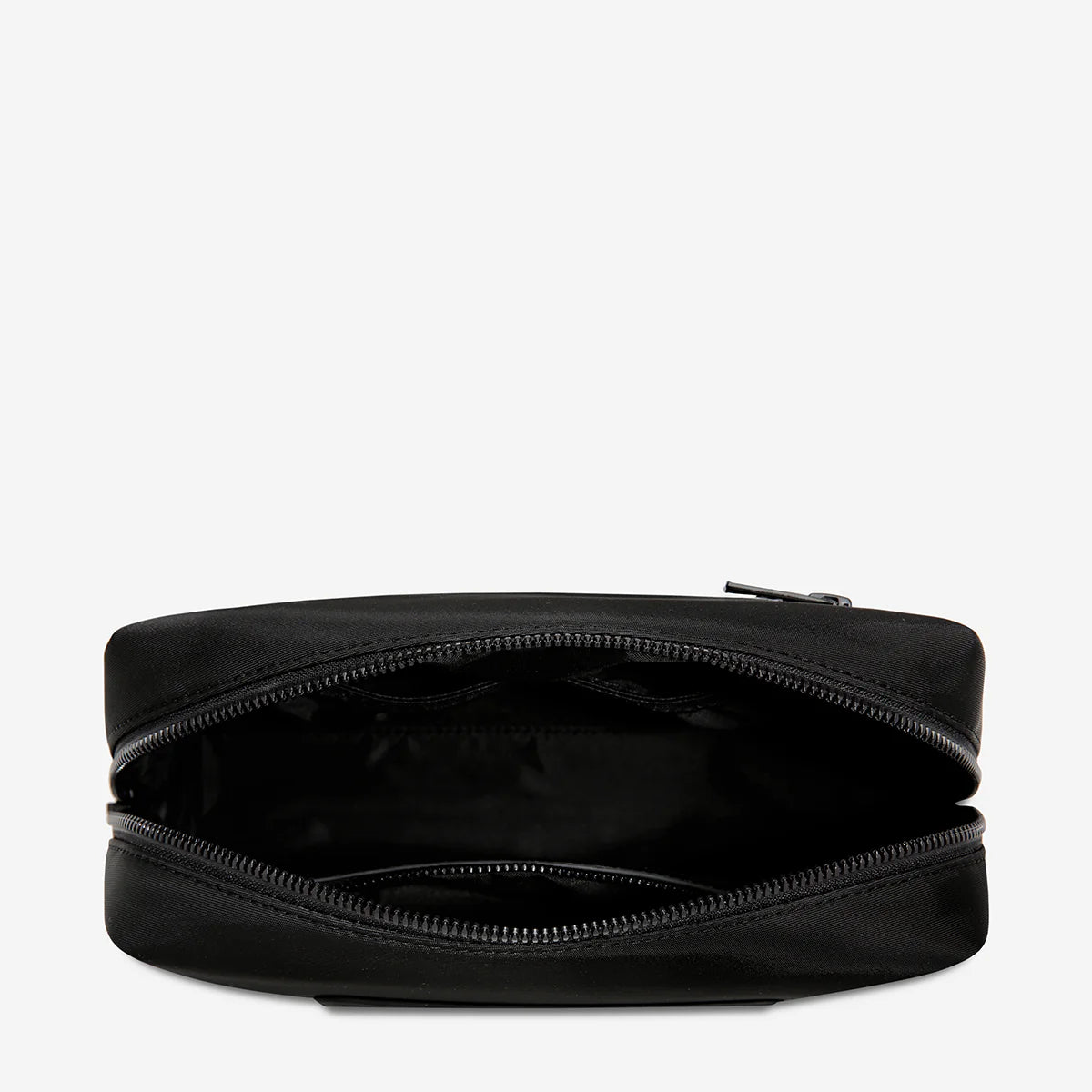 Status Anxiety Hunter Recycled Toiletry Bag | Black