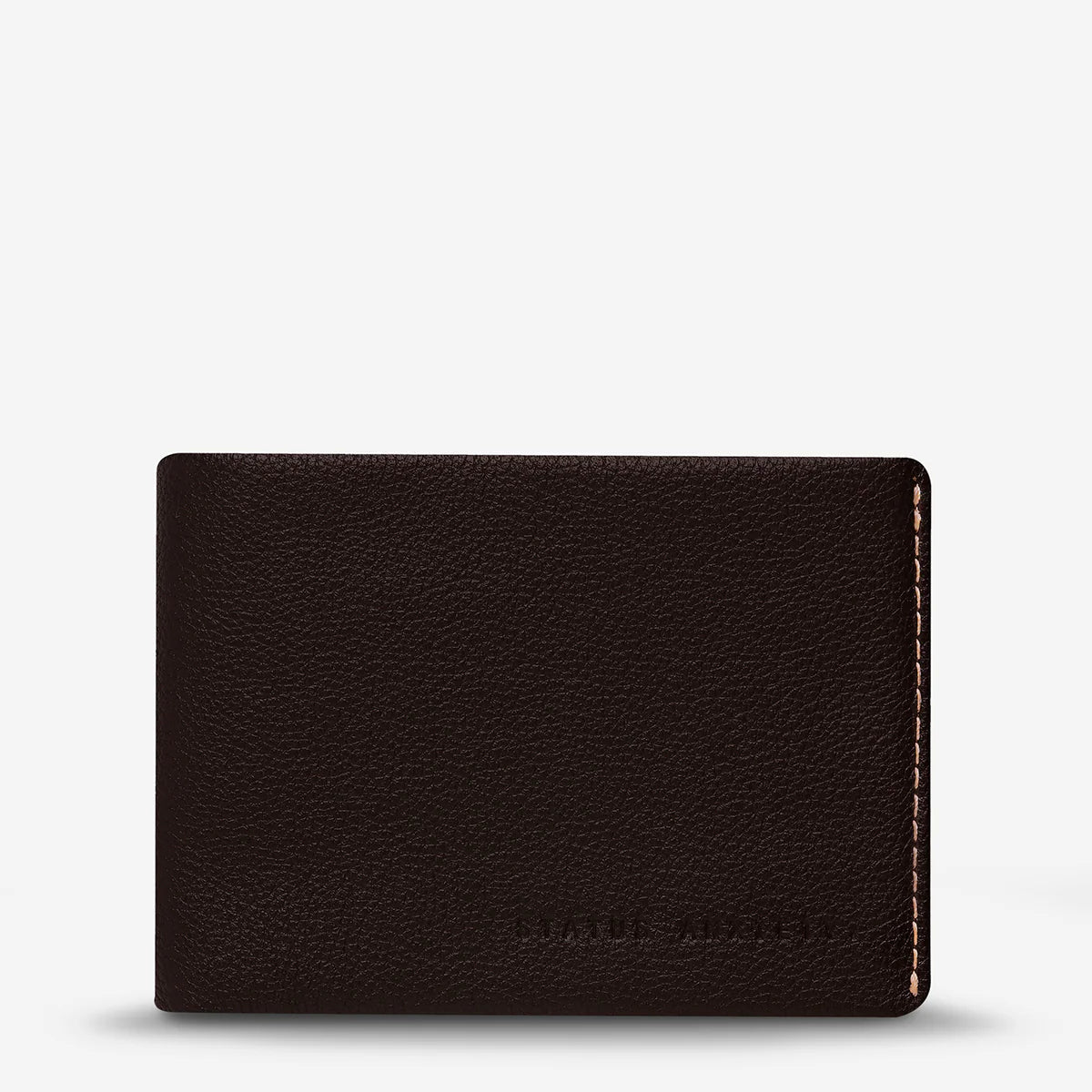 STATUS ANXIETY OTIS MENS WALLET CHOCOLATE