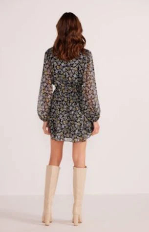 MINK PINK TAYLEE LONG SLEEVE MINI DRESS