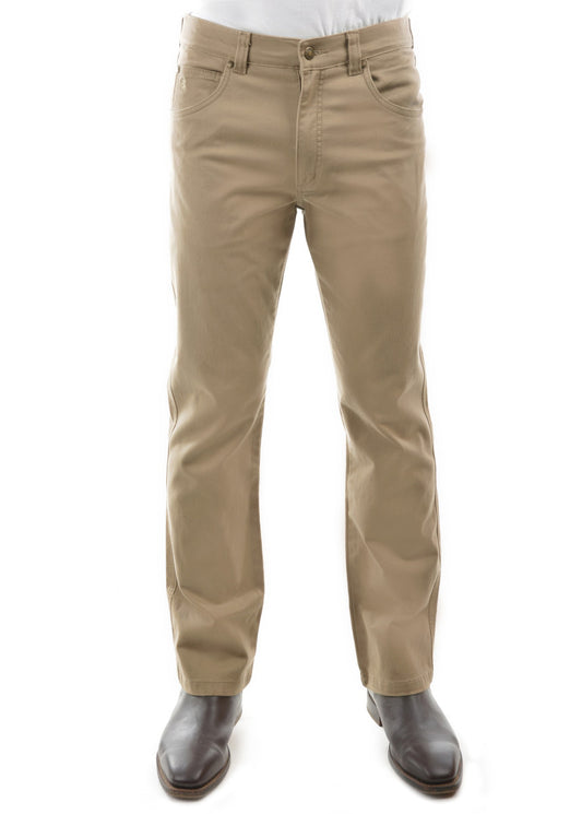 THOMAS COOK MENS STRETCH MOLESKIN JEAN 32 LEG SAND