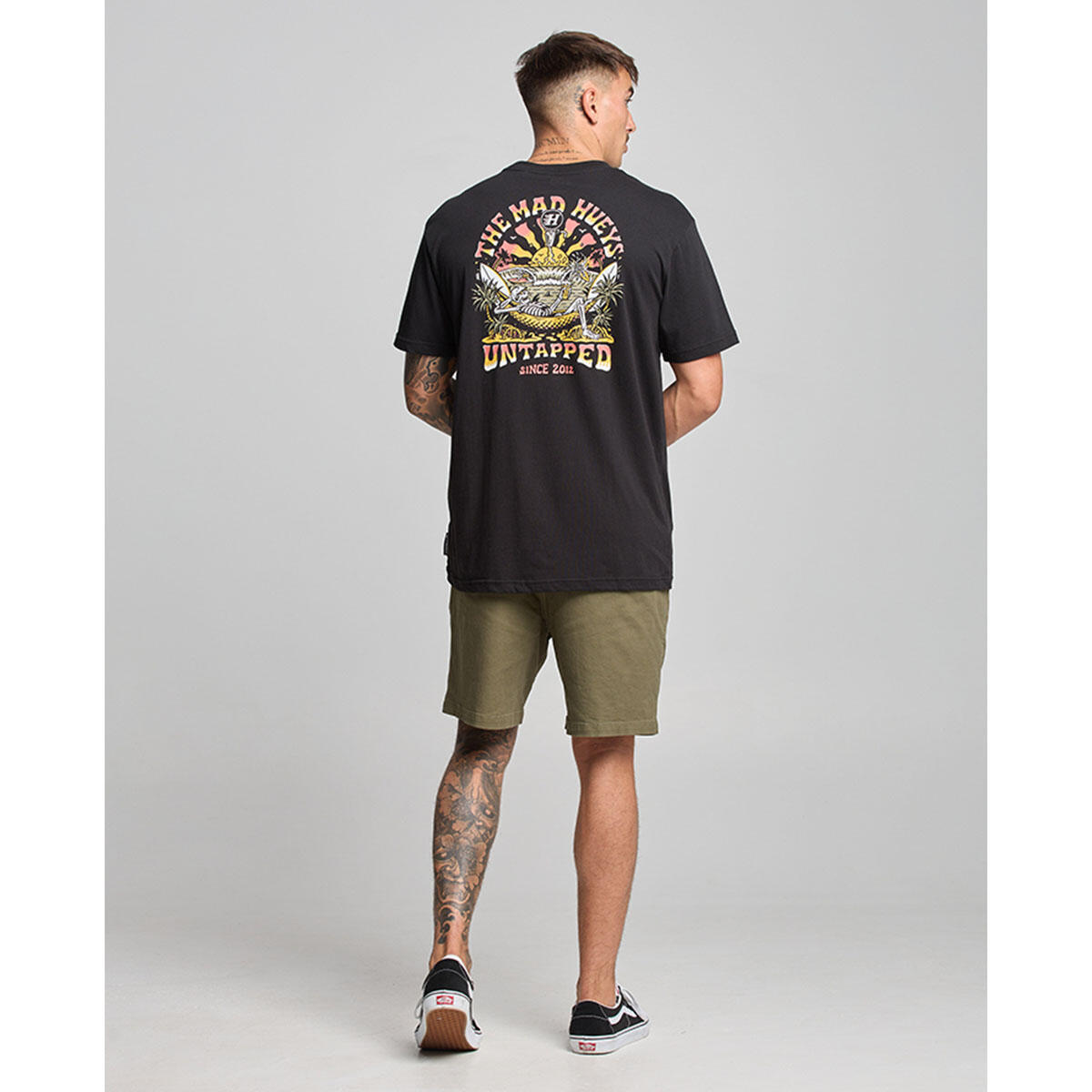 THE MAD HUEYS UNTAPPED SS TEE BLACK