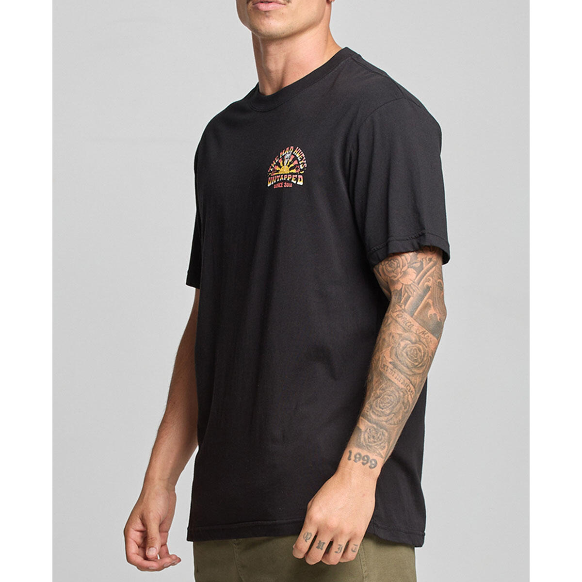 THE MAD HUEYS UNTAPPED SS TEE BLACK