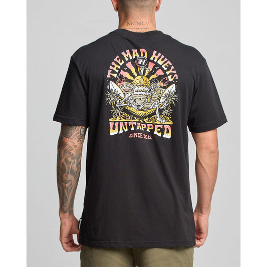 THE MAD HUEYS UNTAPPED SS TEE BLACK