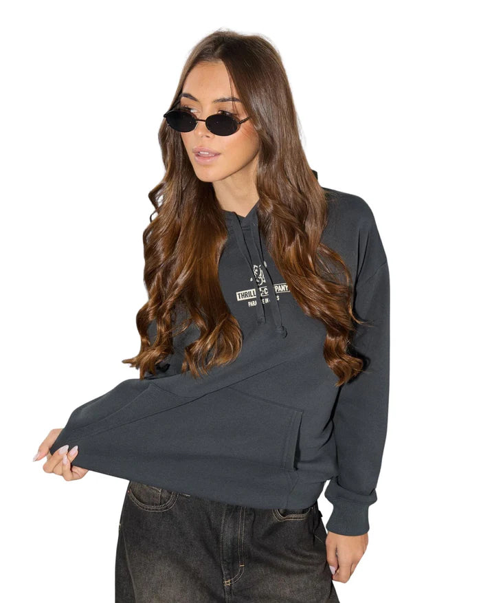 Thrills Risen Slouch Hood | Carbon