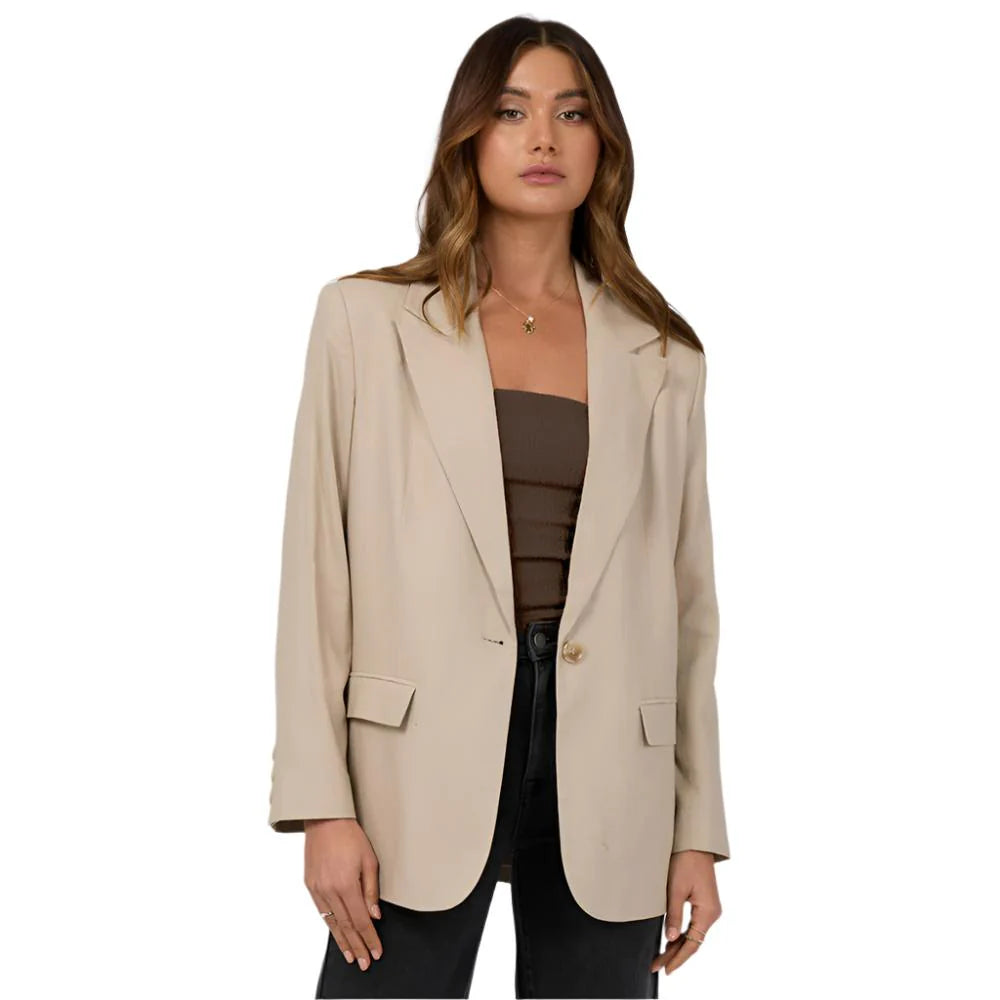 ALL ABOUT EVE TOLEDO BLAZER BONE