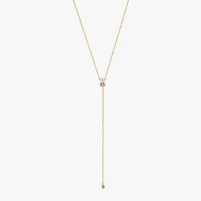 Atolea Lariat Necklace | Gold