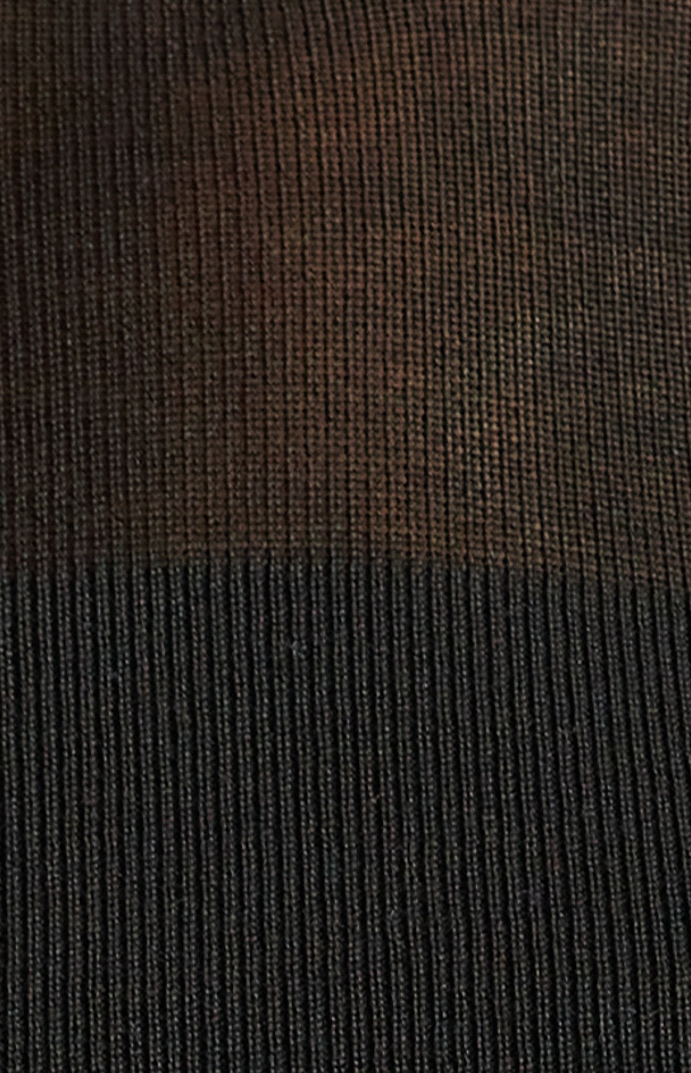 STYLE STATE SHEER CONTRAST PANEL KNIT TOP BLACK