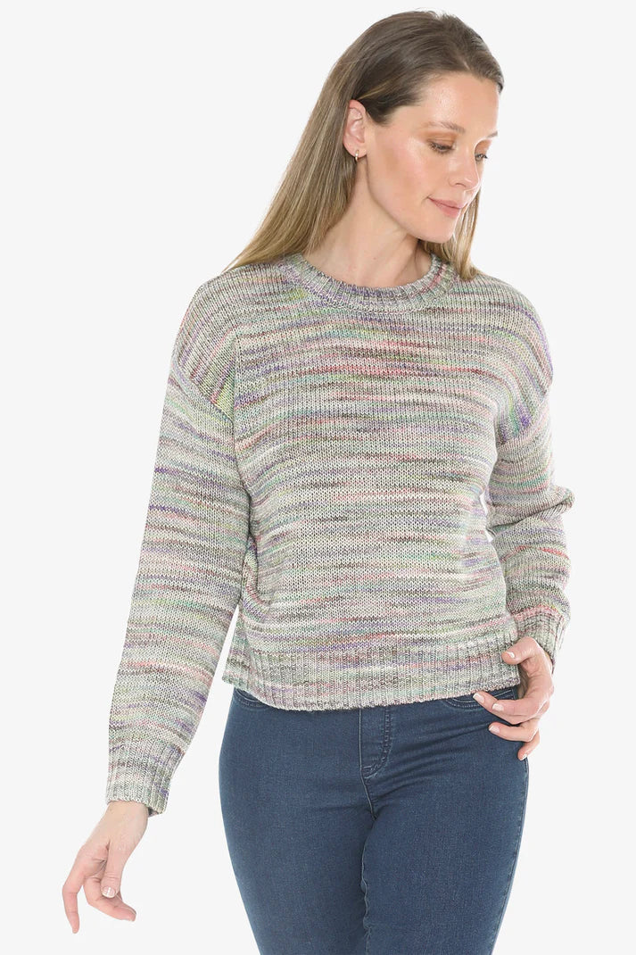 JUMP MULTI COLOUR PULLOVER DUSK