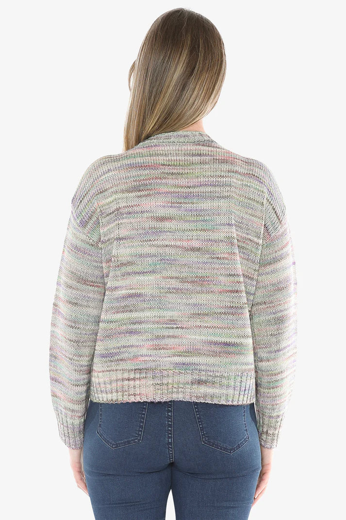 JUMP MULTI COLOUR PULLOVER DUSK