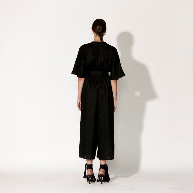 FATE+BECKER GETAWAY JUMPSUIT BLACK