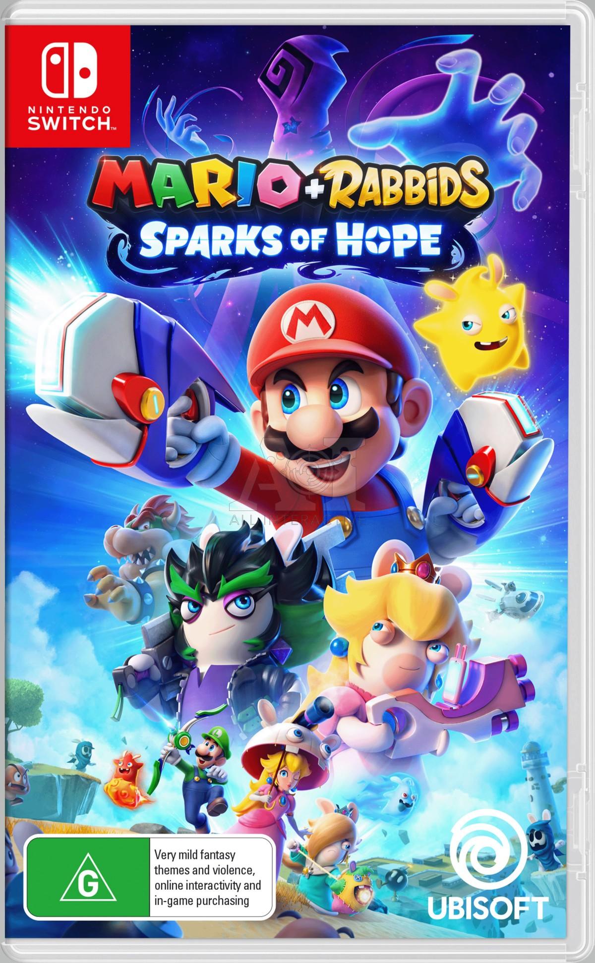 NINTENDO SWITCH MARIO AND RABBIDS SPARKS OF HOPE