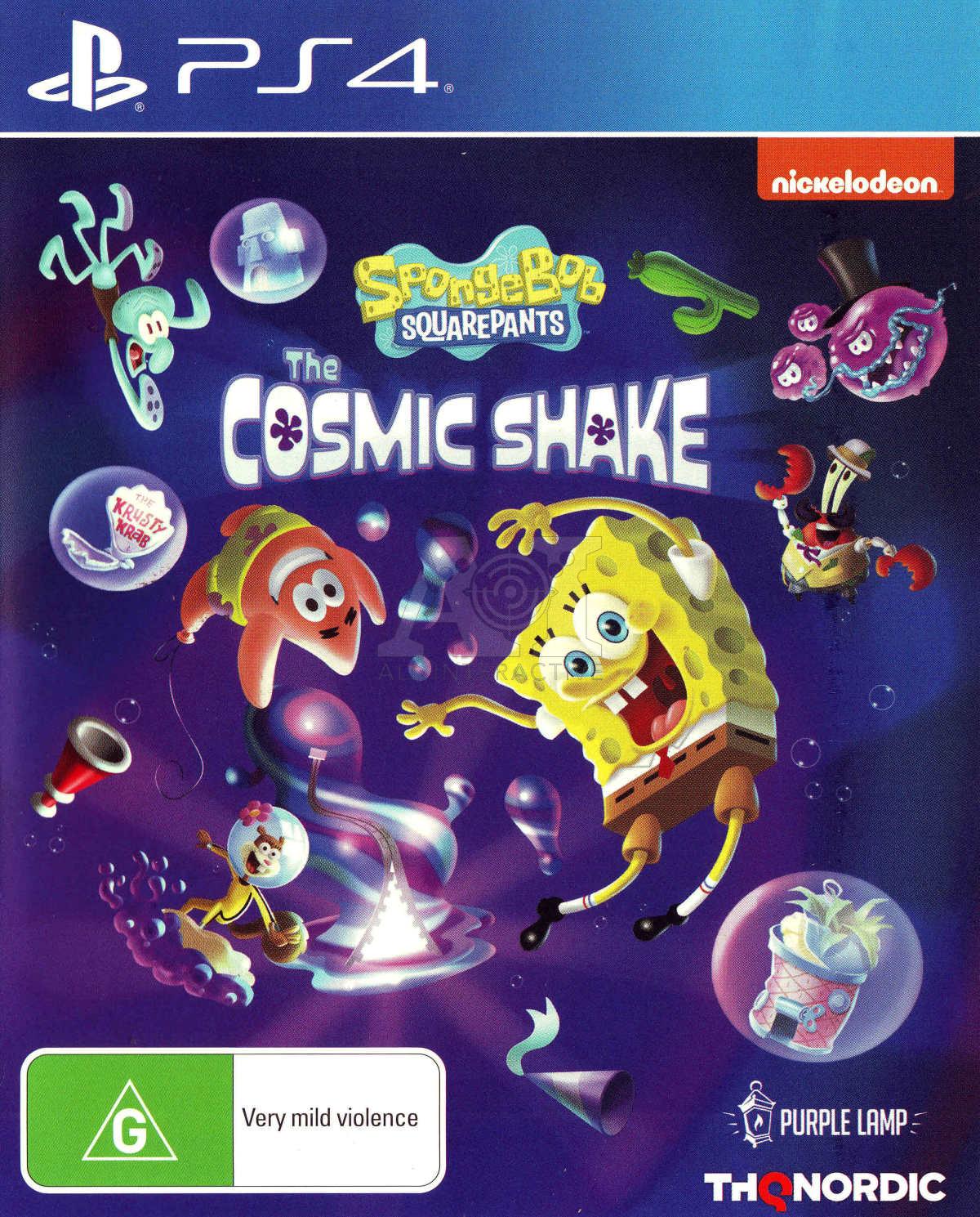PS4 SPONGEBOB SQUAREPANTS THE COSMIC SHAKE