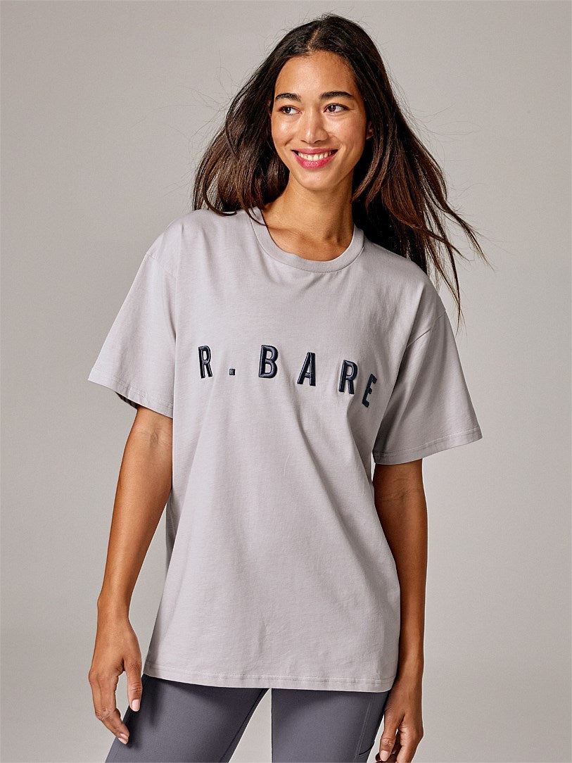 RUNNING BARE HOLLYWOOD 90S RELAX TEE MOONSHINE