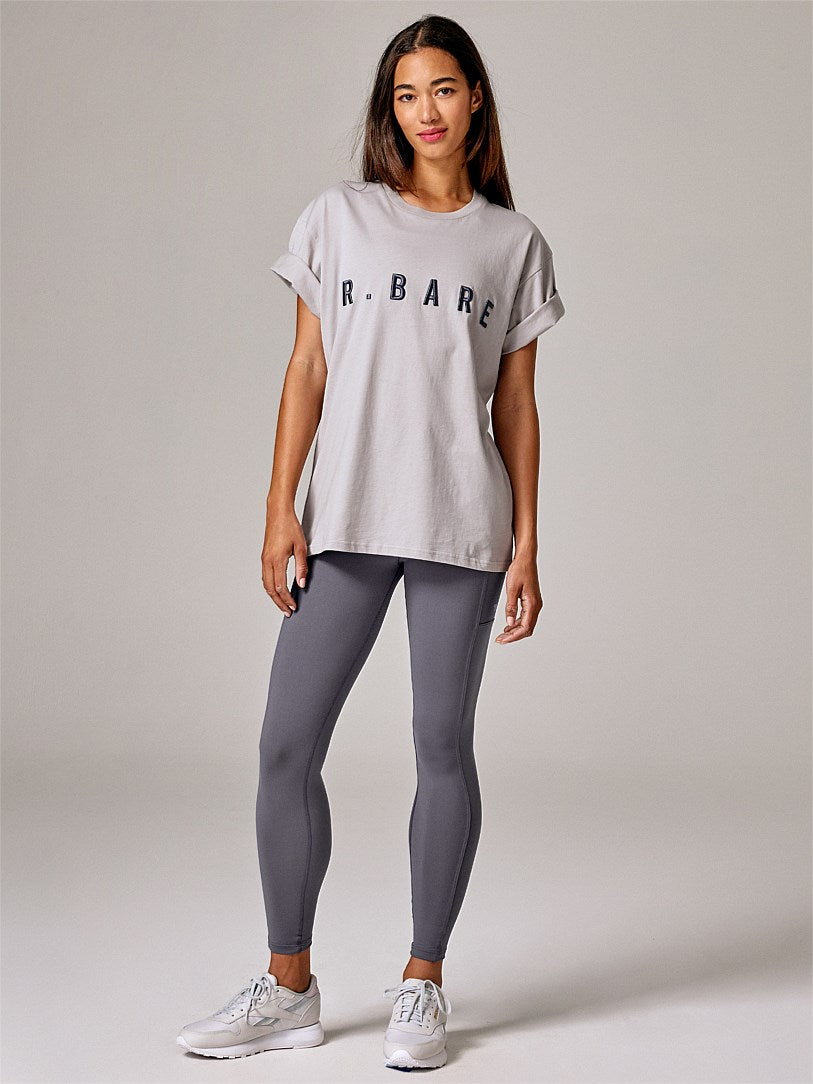 RUNNING BARE HOLLYWOOD 90S RELAX TEE MOONSHINE