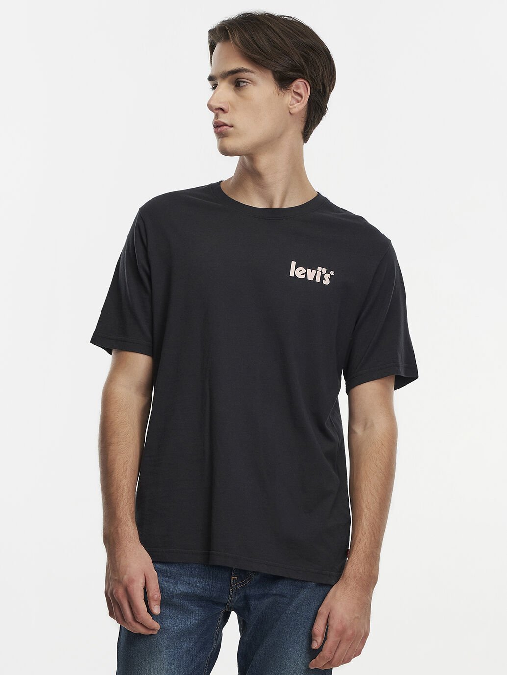 LEVI'S RELAXED FIT TEE POSTER INTL CAVIAR