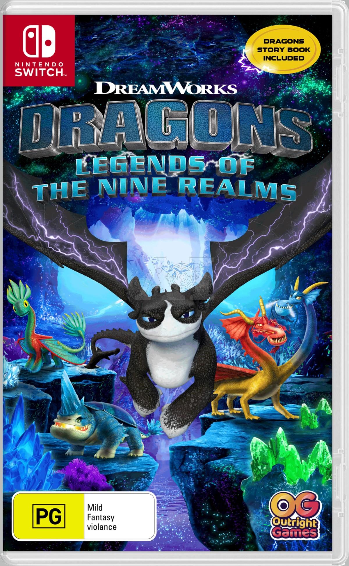 NINTENDO SWITCH DRAGONS LEGENDS OF THE NINE REALMS